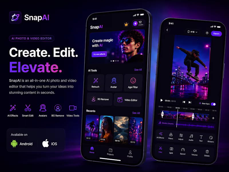Cover image for SnapAI is a mobile-first AI