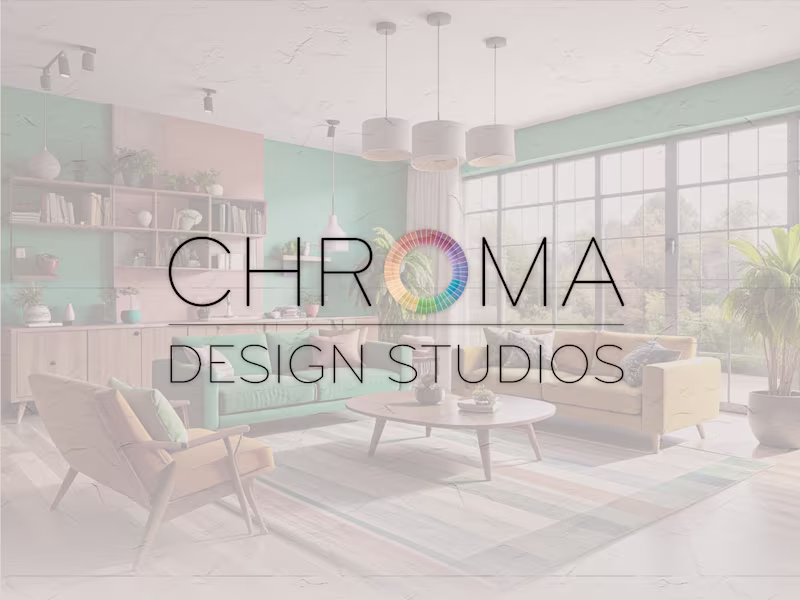 Cover image for Chroma Design Studios - Logo & Branding 