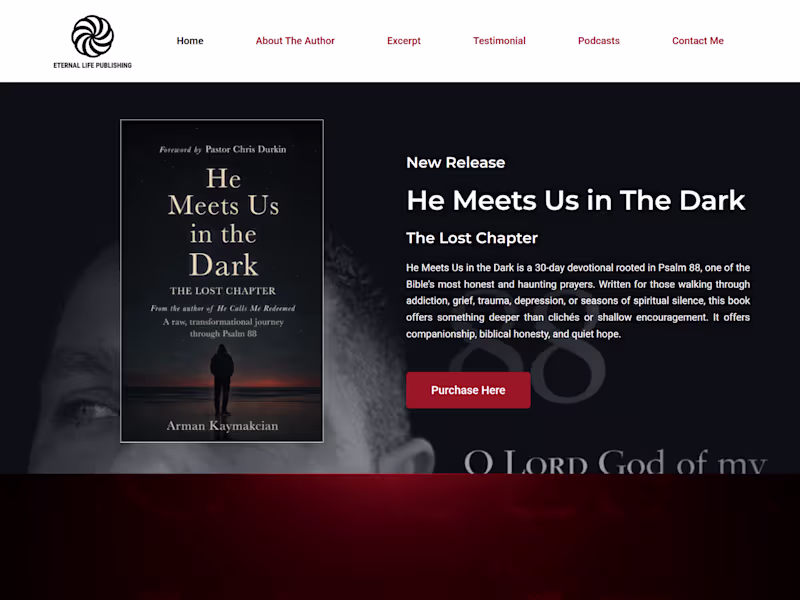 Cover image for A landing page for Arman,