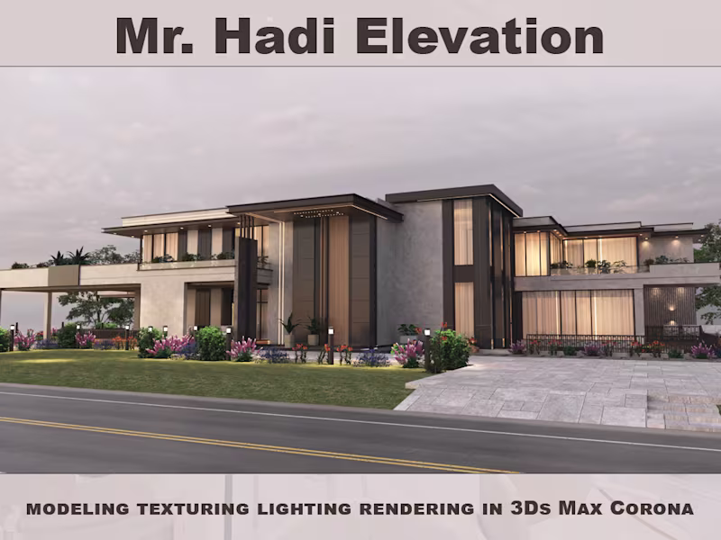 Cover image for Modern Luxury Residence | 3D