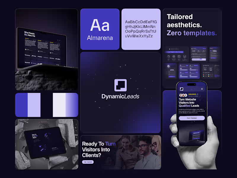 Cover image for Web Design | Landing Page | DynamicLeads | SaaS