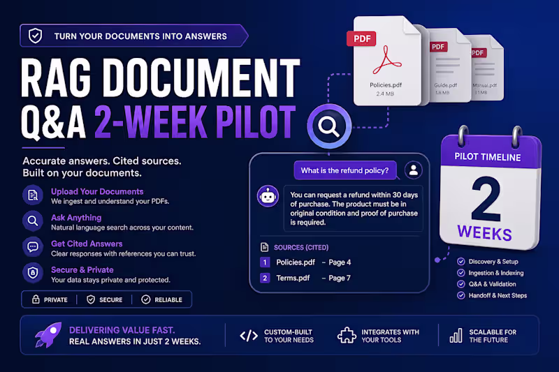Cover image for Production RAG & Test Automation Platform