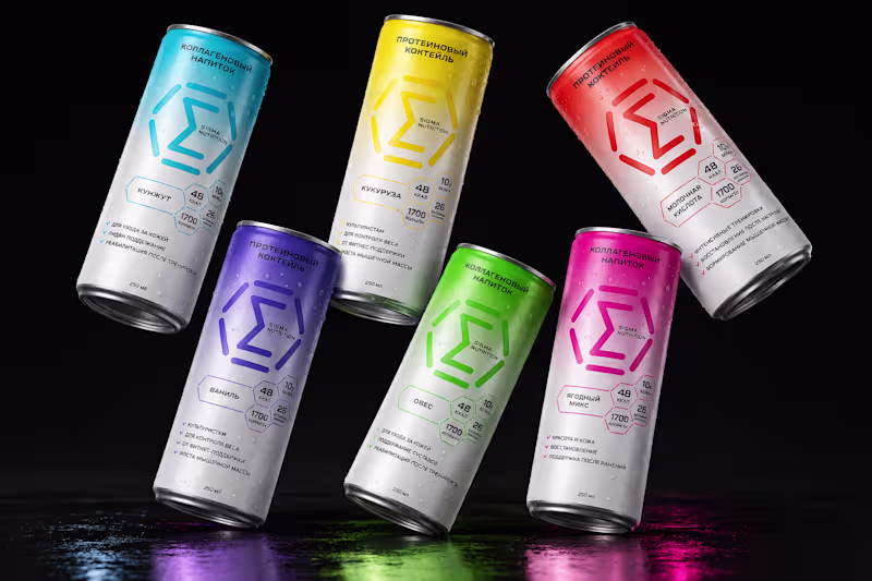 Cover image for Energy Drink Packging Desing 