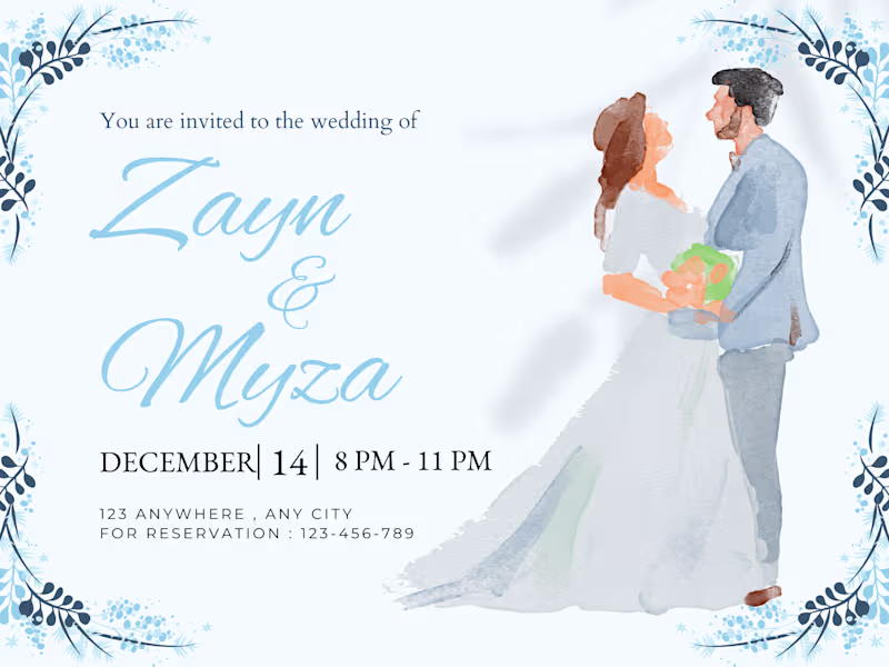 Cover image for Wedding Greeting card