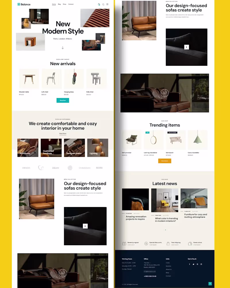 Cover image for Comfortable. Cozy. Shoppable online. 🛋️
Wooden