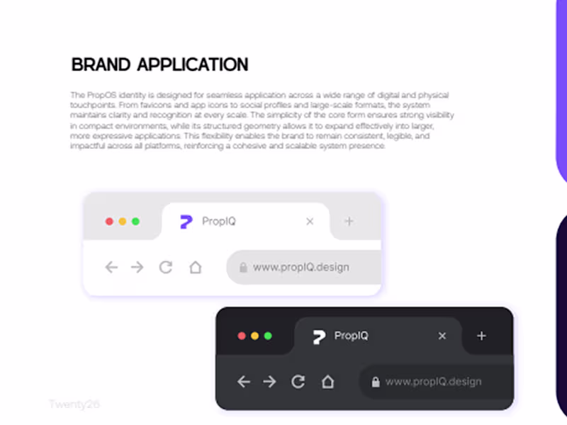 Cover image for PROPOS Brand Identity and Logo Design