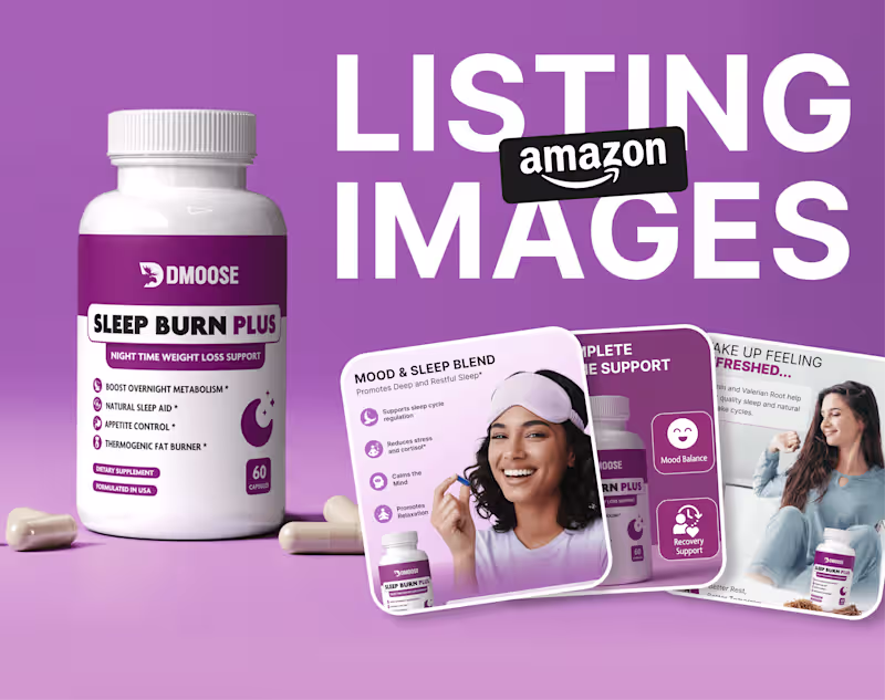 Cover image for AMAZON LISTING IMAGES | PREMIUM A+