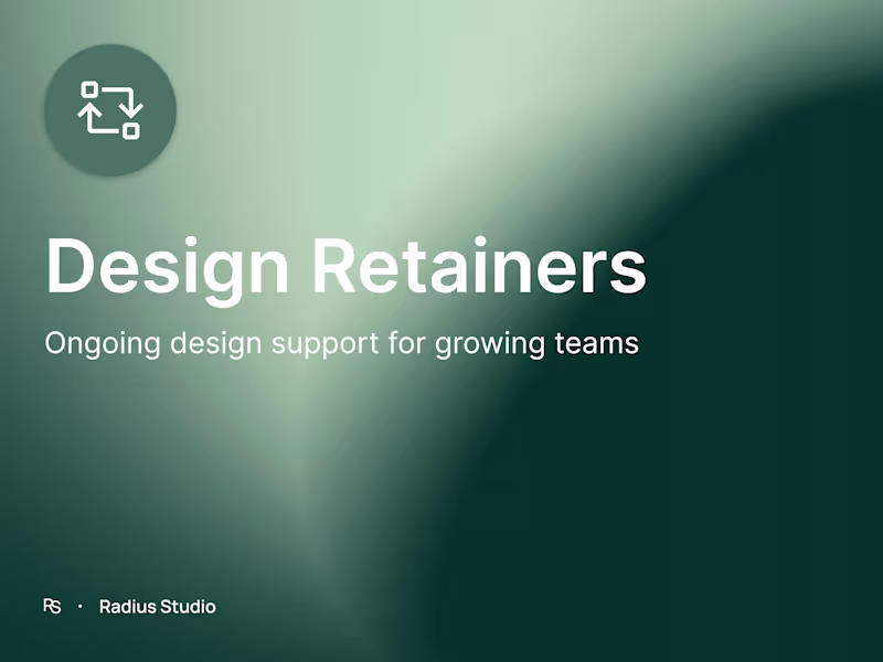 Cover image for Design Retainers