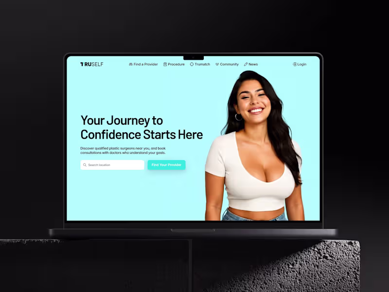 Cover image for Trueself website