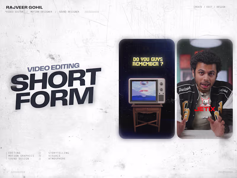Cover image for Short Form Edit