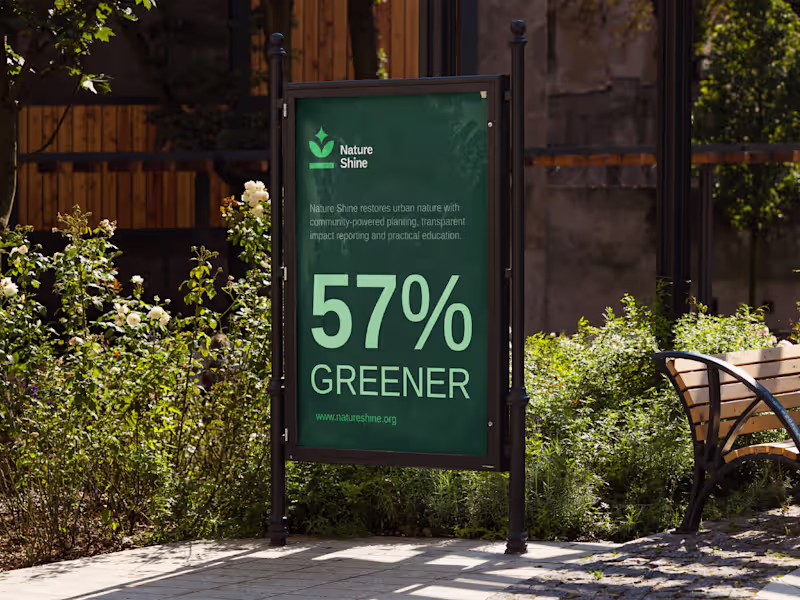 Cover image for Nature Shine | Logo & Brand Identity Design