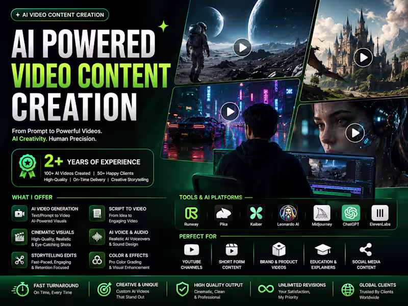 Cover image for AI Video Content Creation