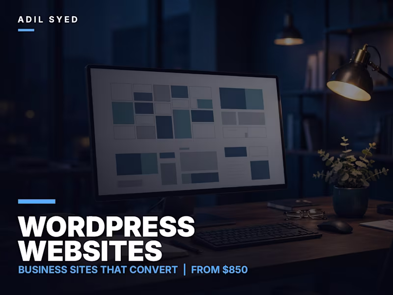Cover image for WordPress Business Website That Converts