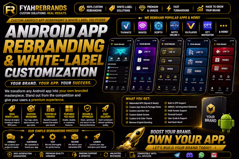 Cover image for Android App Rebranding & White-Label