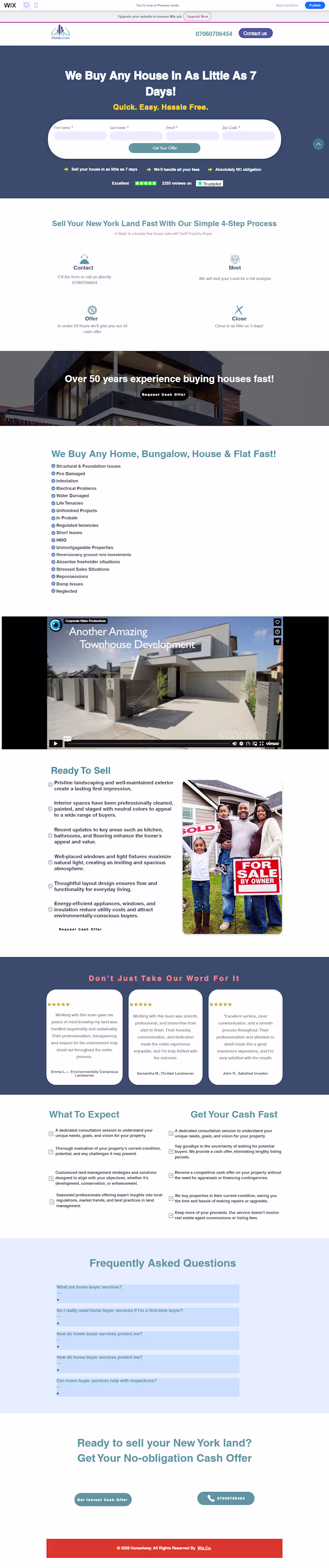 Cover image for Professional Wix Website Design for Small Businesses