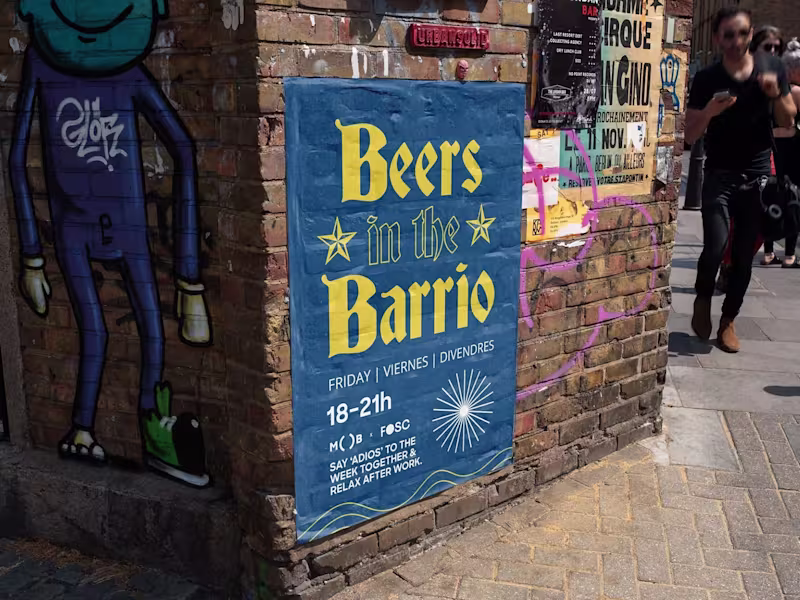 Cover image for Brand identity for Makers of Barcelona