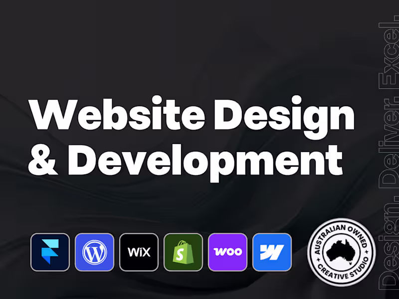 Cover image for Website Design & Development