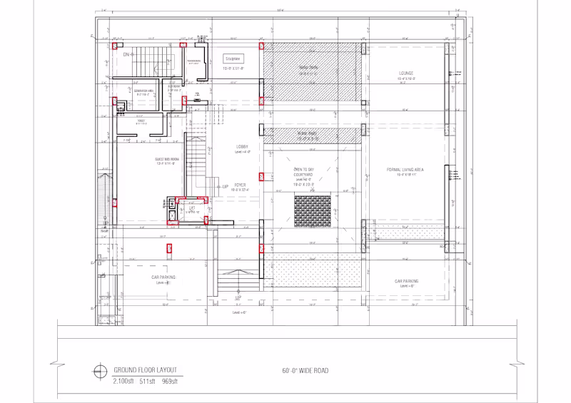 Cover image for Architectural 2D Drafting & Floor Plans