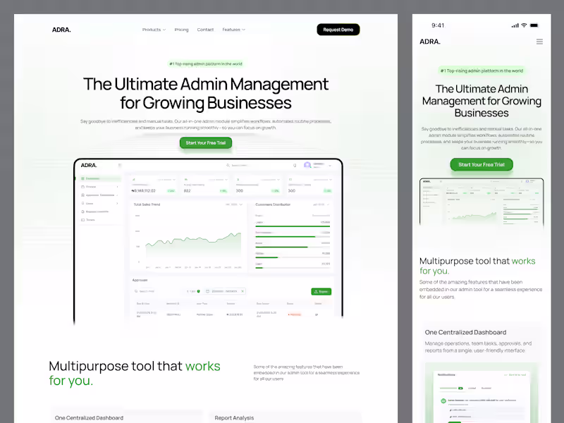 Cover image for Conversion-Focused Landing Page Design for B2B SaaS Platform