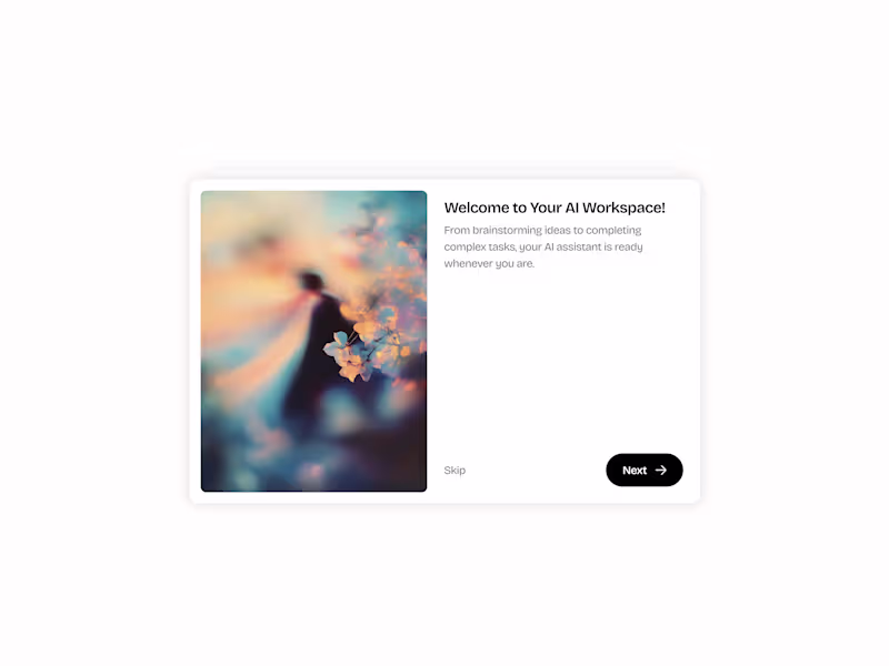 Cover image for AI Platform user onboarding journey