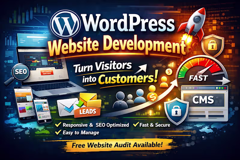 Cover image for Modern Business Website Design & Development