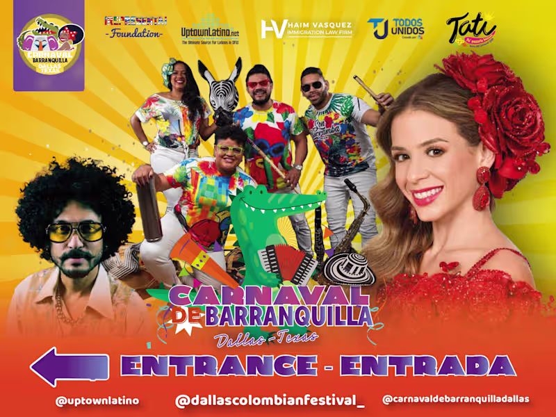 Cover image for Carnaval de Barranquilla - Dallas Texas