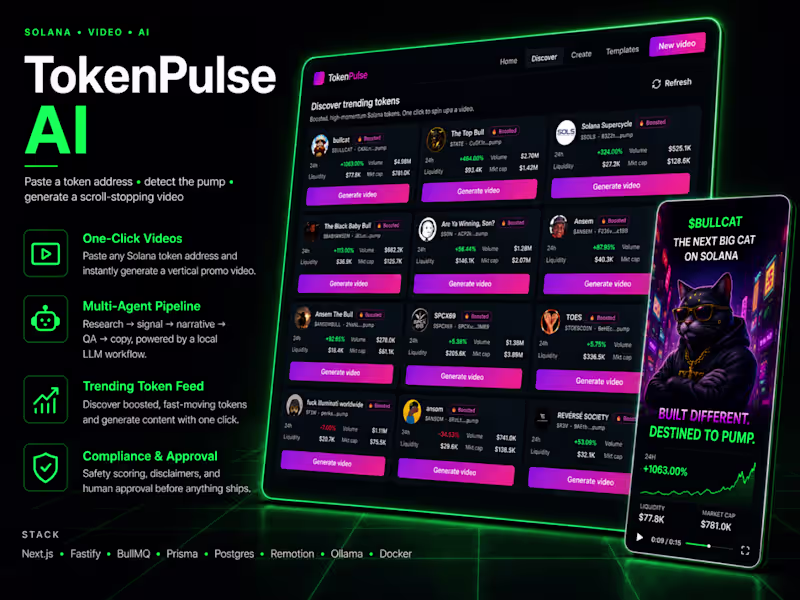 Cover image for Introducing TokenPulse AI - paste