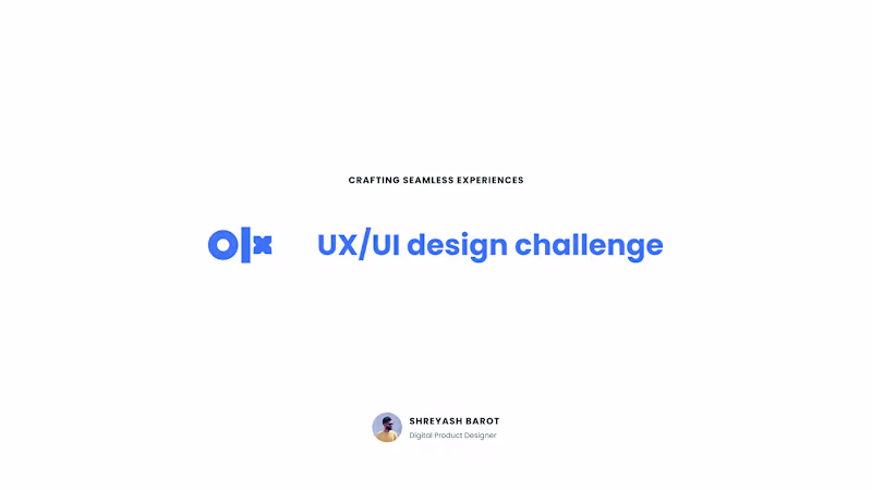 Cover image for OLX Product Design Solution – A Smarter Way to Buy & Sell!