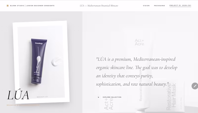 Cover image for ​LÚA — Mediterranean Botanical Skincare