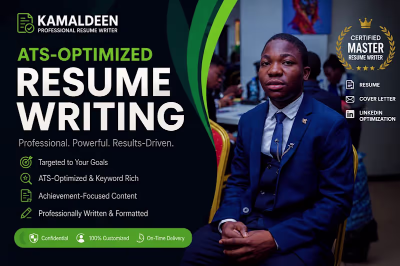 Cover image for Professional Resume Writing & Optimization