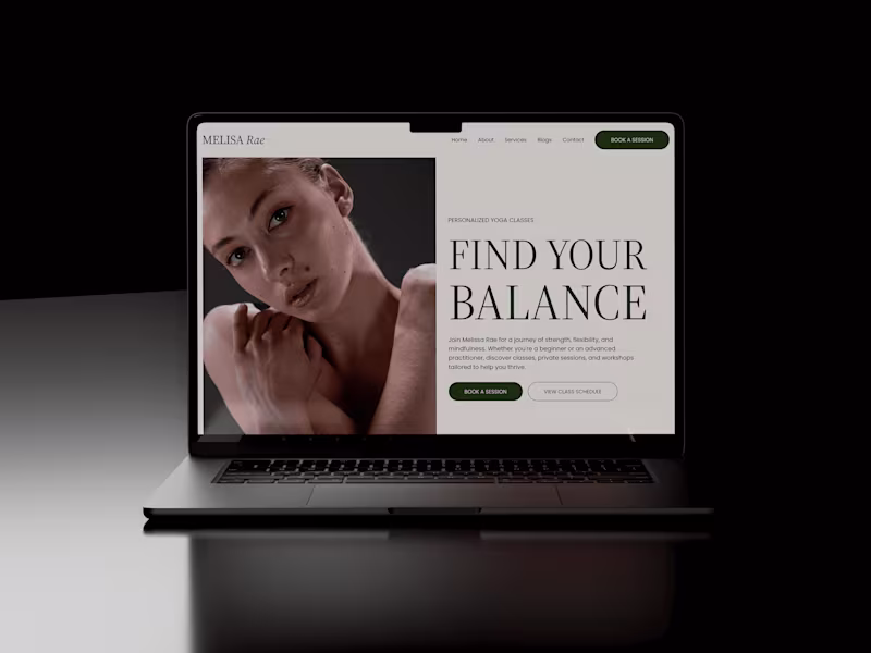 Cover image for Yoga Instructor Website