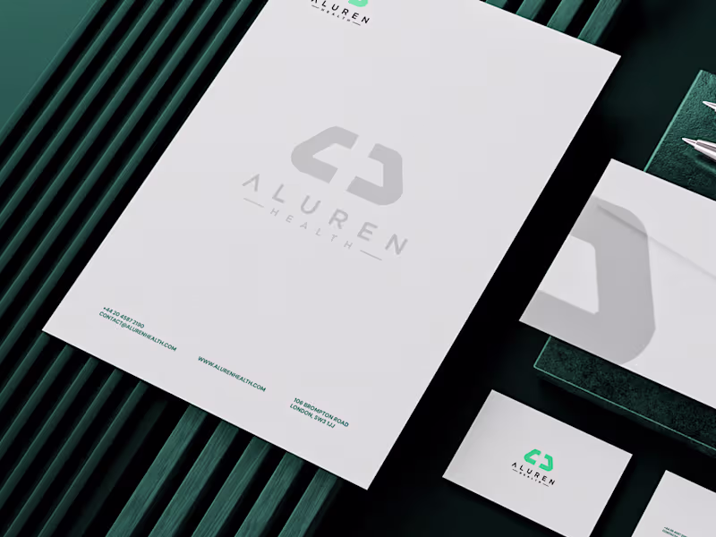 Cover image for Aluren Health - Brand Identity System