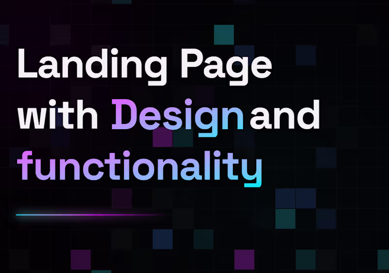 Cover image for High-Converting Landing Page, Designed + Developed (Custom Code)