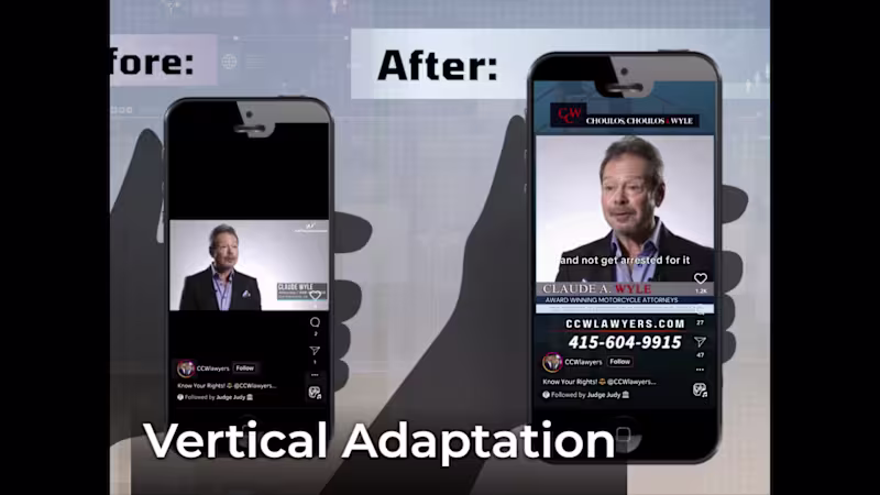 Cover image for Horizontal to Vertical Video Editing for Social Media 