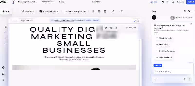 Cover image for Wix Website Design and Management