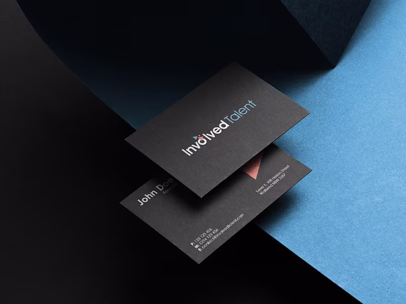 Cover image for Involved Talent Brand Identity