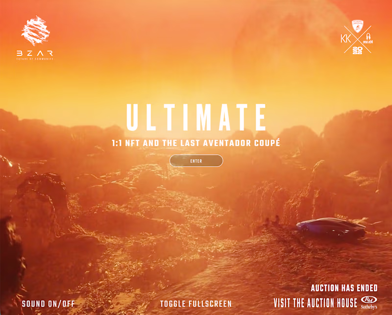 Cover image for Interactive WebGL experience developed for