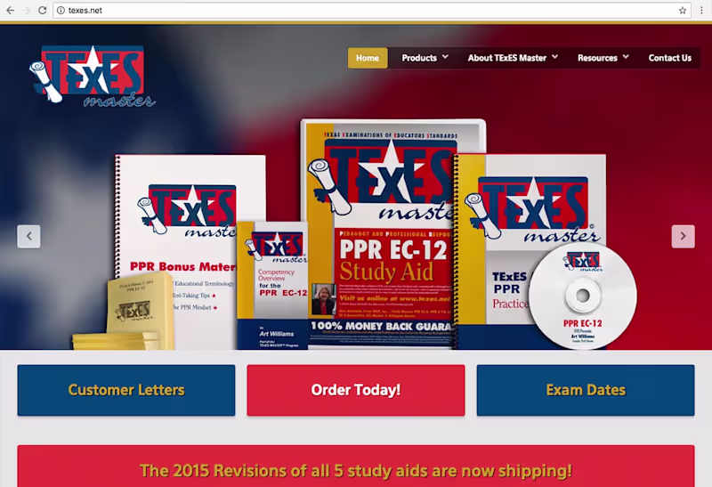 Cover image for TExES Master