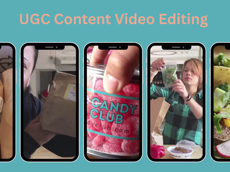 Cover image for UGC Content Video Editing