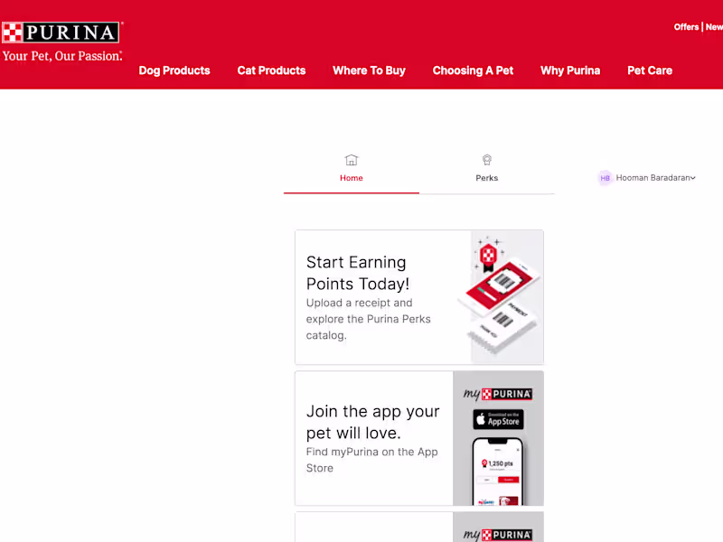 Cover image for Loyalty Program (API, App, Website)