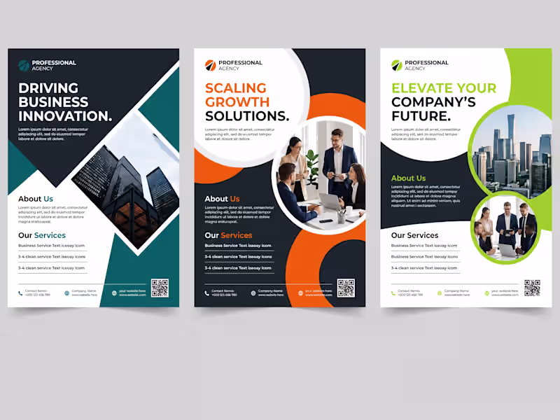Cover image for This work is a corporate flyer