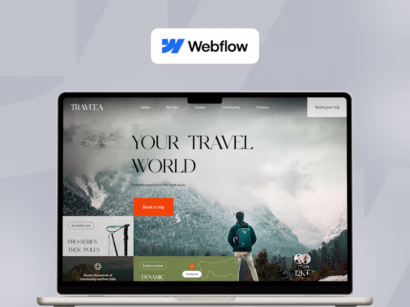 Cover image for Premium Webflow Development for Startups & SaaS