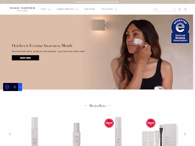 Cover image for Shani Darden Skincare – Luxury Meets Simplicity in Beauty De...