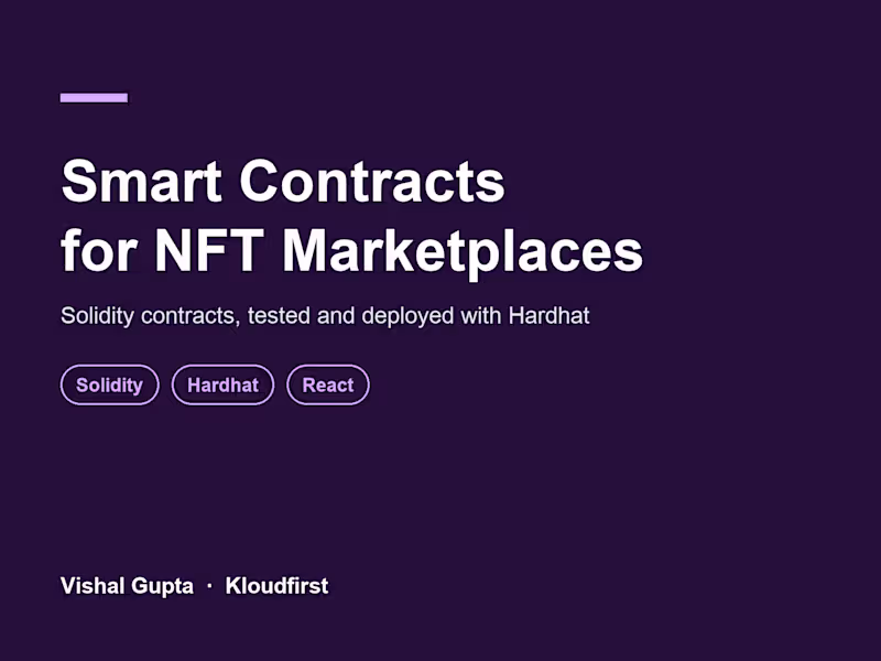 Cover image for Blockchain Developer and Smart Contract Architect