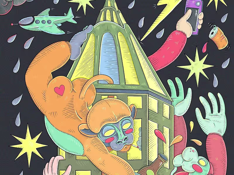Cover image for Monkeys' Bar | Interior Artwork