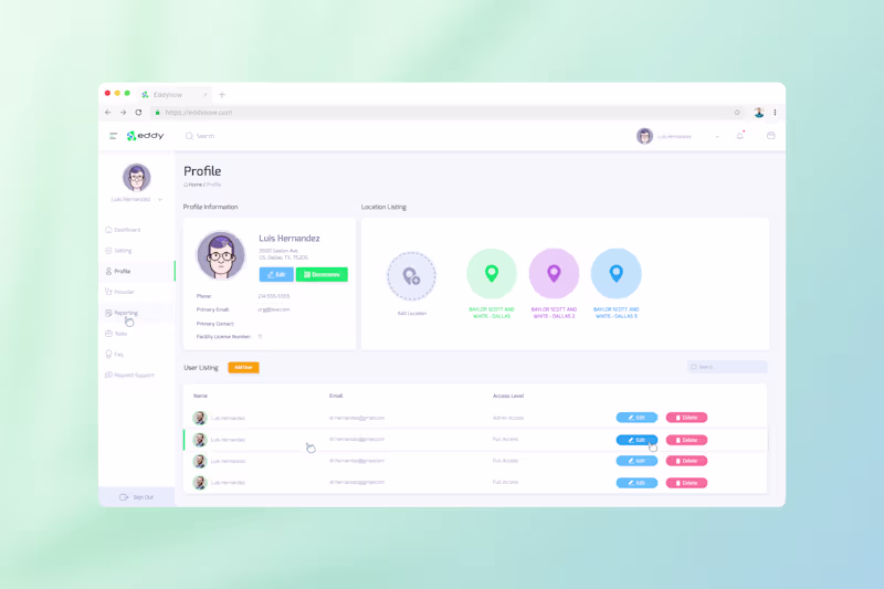 Cover image for AI Credential Healthcare SaaS software,