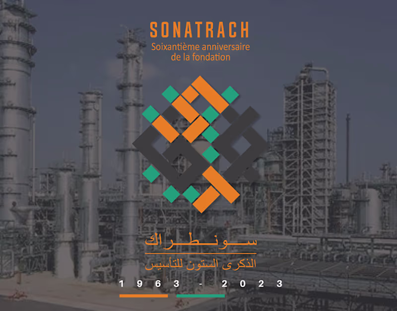Cover image for Sonatrach 60th anniversary brand identity | Behance