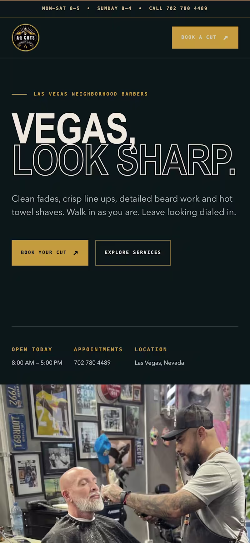 Cover image for AR Cuts — Mobile Booking