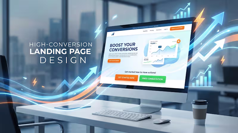 Cover image for High‑Conversion Landing Page Design