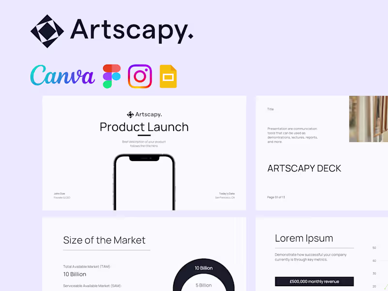 Cover image for Artscapy Marketing, Social Media, Sales Desk and Assets